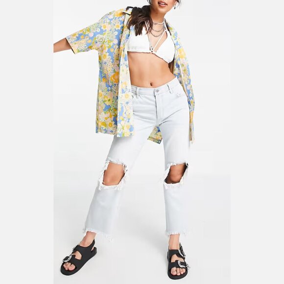 We The Free by Free People Maggie Mid Rise Jeans Size 25 - 41477 - Picture 4 of 14